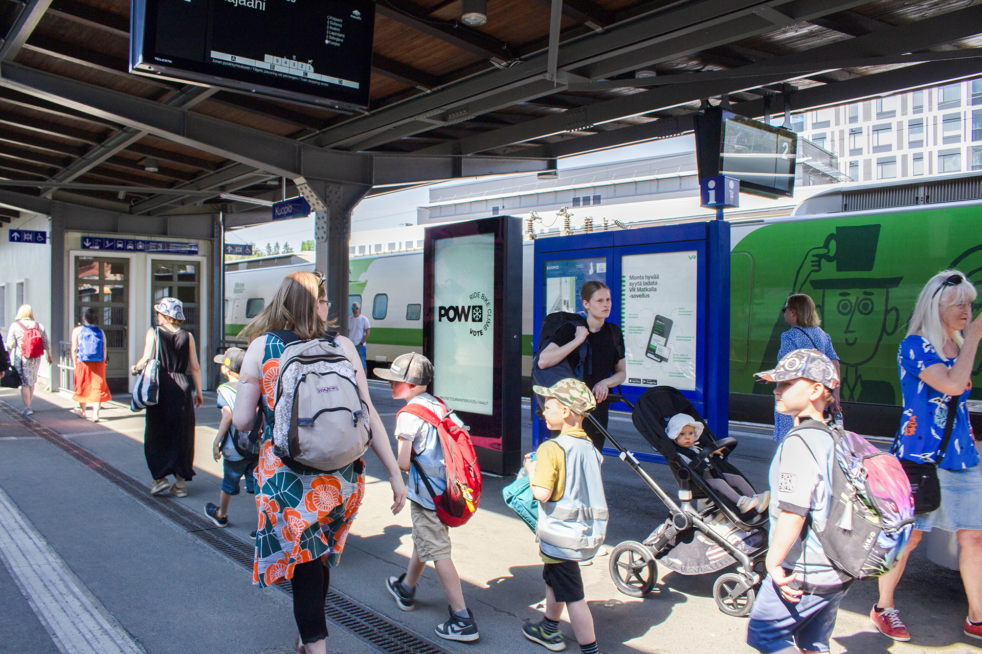 POW Kuopio Rautatieasema vko 22 Diginäyttö (5)